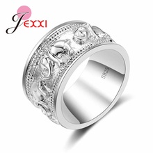 Женское кольцо в виде слона из серебра 925 пробы 2024 - купить недорого