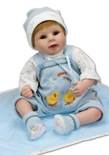 Wholesale realistic simulation reborn baby doll soft silicone vinyl real gentle touch newborn 2024 - buy cheap