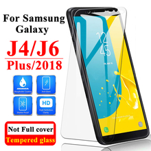 Protective Glass On The For Samsung Galaxy J6 Plus J4 2018 Screen Protector J6plus Screenprotector J62018 Sansung Armor Galax 6J 2024 - buy cheap