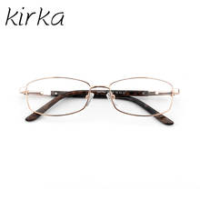 Kirka Retro Metal Optical Eyeglasses Frames for Women Vintage Nerd Women Glasses Frame Optical Reading Spectacle Frames Ladies 2024 - buy cheap