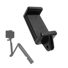 Clipe para celular com 1/4 parafusos e adaptador, suporte de tripé para iphone xiaomi samsung smartphones gopro 2024 - compre barato