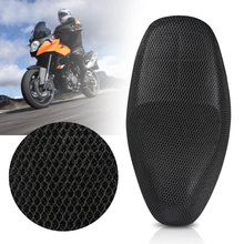 Breathable Summer Cool Motorcycle Sunscreen Seat Cover 3D Mesh Motorcycle Moped Motorbike Scooter Seat Covers Cushion 2024 - buy cheap