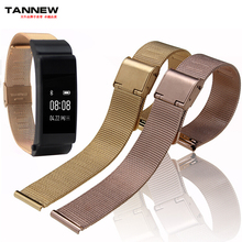 New listing B2 stainless steel replacement strap for Huawei B2 B3 Talkband black gold silver rose gold15mm 16mm 2024 - buy cheap