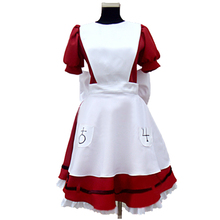 The Art of Alice: Madness Returns Costume Cosplay maid dress red dress 2024 - buy cheap