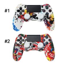 Protective Cover Gamepad Sleeve Case Soft Silicone Skin Analog Thumb Grip JoyStick Rocker Cap Anti-Slip for Sony PlayStation 4 P 2024 - buy cheap