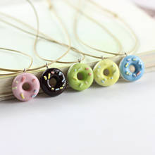 Donot doughnut vintage ceramic beads women necklace ethnic jewelry wholesale Newness Everyday Necklaces 2024 - buy cheap