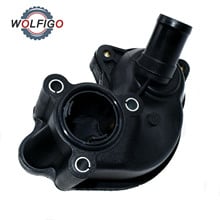 WOLFIGO Cooling Outlet Engine Thermostat Housing For Ford Explorer Mercury Mountaineer 4.0L V6 YU3Z8A586AA 902204 YU3Z8A586 2024 - buy cheap