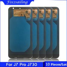 10 pcs NEW J730 AMOLED LCD Screen For Samsung Galaxy J7 Pro 2017 J730 J730F J730FM LCD Display Touch Screen Digitizer Assembly 2024 - buy cheap