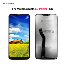 Para Motorola Moto G7 Power LCD pantalla táctil de reemplazo accesorio digitalizador montaje 100% nuevo 6,2 "para Moto G7 Power lcd 2024 - compra barato