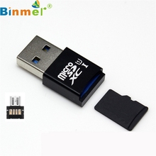 Binmer Mecall MINI 5Gbps Super Speed USB 3.0+OTG Micro SD/SDXC TF Card Reader Adapter Free Shipping 2024 - buy cheap