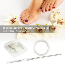 3pcs/set Ingrown Toe Nail Correction Wire Paronychia Correction  Steel Hook Corrector Foot Care Bunion Treatment Treatment Tools 2024 - buy cheap