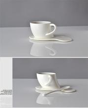 150ML, Plain white quality bone china tea cup and saucer set,  white porcelain cup, wake up coffee mug, mug for sublimation 2024 - buy cheap