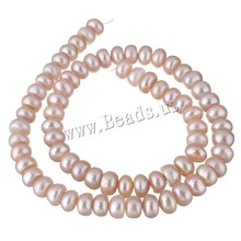 Cultured Button Freshwater Pearl Beads Natural Purple 7-8mm Approx 0.8mm Sold Per Approx 14.5 Inch Strand 2024 - buy cheap