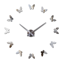 new sale wall clock clocks reloj de pared watch 3d diy Acrylic mirror Stickers Quartz Modern Home Decoration 2022 - buy cheap