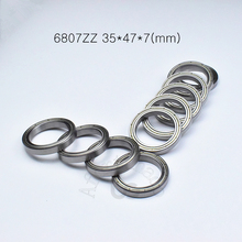 Bearing 1pcs 6807ZZ 35*47*7(mm) chrome steel Metal Sealed High speed Mechanical equipment parts 2024 - buy cheap