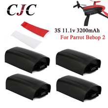 Batería de alto rendimiento de 4 Uds para Dron Parrot Bebop 2, 3200mAh, 11,1 V, actualización de Lipo, para piezas de cuadricóptero de control remoto 2024 - compra barato