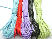 50 Merters Color mixto coreano encerado cuerda hilo 1mm para collar de pulsera 2024 - compra barato