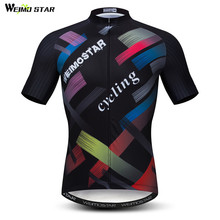 Weimostar-Camiseta de Ciclismo para hombre, ropa de equipo profesional, Maillot de verano, para bicicleta de montaña, 2019 2024 - compra barato