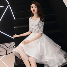 Bride Cheongsam Womens Wedding Qipao Short Sleeve Party Dress Chinese Style Elegant Long Robe Clothes Vestido XS-XXXL 2024 - buy cheap