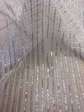 beautiful french net lace with good quality for bridal dress S-11870 embroidery tulle mesh lace fabric 2024 - buy cheap
