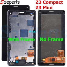 4.6"For SONY Xperia Z3 Compact LCD Display Touch Screen Digitizer Assembly Replacement D5803 D5833  For SONY Z3 Mini Display 2024 - buy cheap