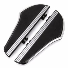 Defiance Rider Footboard Kit For harley street glide FLHX Black driver floorboards road glide roadking footboards black electra 2024 - buy cheap