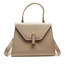 2019 new European and American fashion simple women's designer handbags high-quality PU leather shoulder bag qq491 2024 - buy cheap