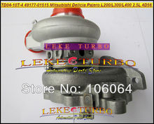 Free Ship Turbo TD04 49177-01515 49177-01503 Turbocharger For Mitsubishi L300 4WD Delicia Pajero Shogun L200 L400 2.5L D 4D56 2024 - buy cheap