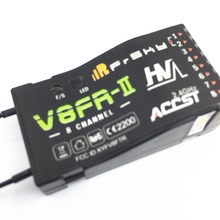 New FrSky V8FR-II Receiver 2.4G 8CH 8 Channels ACCST High Voltage Receiver HV Version with two antennas 2024 - buy cheap