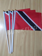 Kafnik de bandeira decorativa, 10/20/50/100 pçs, 14*21cm, batom, alta qualidade, poliéster, frete grátis 2024 - compre barato