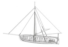 NIDALE-modelo de barco de vela a escala 1/35, kit de modelo de barco de vela, marco de madera, clásico, envío gratis 2024 - compra barato