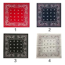 Lenço quadrado de algodão unissex, lenço japonês estilo harajuku vintage, com estampa floral, bandana, hip-hop, gravata no pescoço 2024 - compre barato