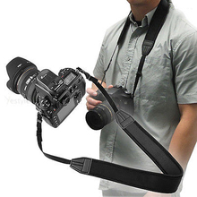 Mayitr 1pc Adjustable Elastic Neoprene Neck Strap High Quality Camera Strap Belt for Canon Nikon Sony Pentax DSLR 2024 - buy cheap