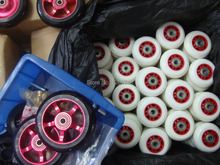 8PCS! (Including 608ABEC-7 bearings) Free shipping! 64 / 68mm wear resistant polyurethane wheels / skate wheels/roller wheels 2024 - buy cheap