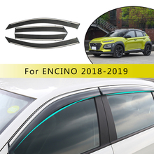 Window Deflectors  For Hyundai ENCINO 2018 2019 Car Styling Wind Decoration Guard Vent Visor Rain Guards Cover Accessories 4Pcs 2024 - buy cheap