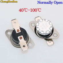 ChengHaoRan KSD301 250V10A Normally Open NO Thermostat Temperature Thermal Control Switch DegC 40 45 50 60 70 75 80 85 90 95 100 2024 - buy cheap