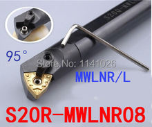 S20R-MWLNR08 20mm Lathe Cutting Tools CNC Turning Tool Lathe Machine Tools Internal Metal Lathe Tool Boring Bar Type MWLNR/L 2024 - buy cheap
