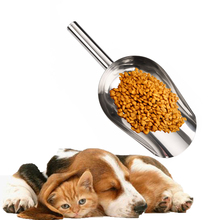 Cuenco de acero inoxidable para gatos, alimentador, pala, cuchara, accesorios de alimentación para perros y mascotas, productos de 8 pulgadas y 9 pulgadas, 1 ud. 2024 - compra barato