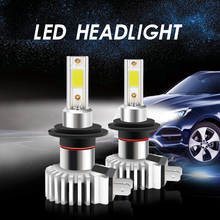 LED H7 H4 12000lm Car Headlights H1 H3 LED Auto Bulb H11 H8 9005 HB3 9006 HB4 HIR2 60W CSP COB LED Ampoule LED Voiture 12V 24V 2024 - buy cheap