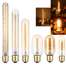 Vintage Edison Bulb E27 Retro Lamp 40W T185 T225 T300 T45 Ampoule Light Bulb Incandescent Lights Filament 2700K 220V Warm 2024 - buy cheap