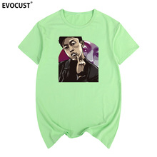 Rich Chigga Hip Hop Streetwear Summer print T-shirt Cotton Men T shirt New women TEE 2024 - buy cheap