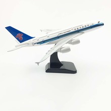 20cm Aircraft Airbus A380 China Southern Airlines Alloy Plane Model Toys Children Kids Gift for Collection 2024 - buy cheap