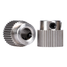 3D printer accessories 36 teeth MK7 / MK8 stainless steel planetary gear wheel extruder feed extrusion wheel 2024 - buy cheap