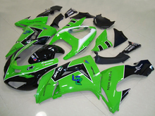 De Verde Negro kit de carenado para KAWASAKI Ninja ZX10R 06 07 ZX-10R 2006-2007 ZX 10R 2006 de 2007 de la motocicleta carenados set + 7 regalos 2024 - compra barato
