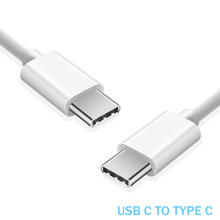 Кабель USB C Type-C с разъемом папа-папа для быстрой зарядки мобильного телефона PD зарядный кабель для ноутбука MacBook Huawei p30 Samsung USBC шнур провод 2024 - купить недорого