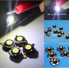 2 5 10 50 100pcs 3W cold white High Power Led Light Bead Chip 3 Watt 6000-6500k with 20mm 2024 - buy cheap