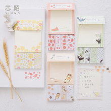 1 set/lot Memo Pads Sticky Notes Favorite fun series Paper diary Scrapbooking Stickers Office School stationery Notepad 2024 - buy cheap
