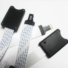 48 см TF для micro SD карты гибкий Удлинительный кабель удлинитель адаптер считыватель автомобиля GPS мобильный 2024 - купить недорого
