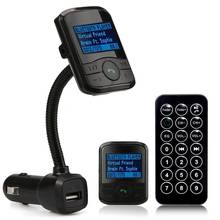 2018 hot sale LCD Car Kit MP3 Bluetooth Player FM Transmitter Modulator SD MMC USB Remote nice 2024 - buy cheap