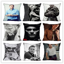 Custom Charlie Hunnam Square Pillowcase Custom Zippered Bedroom Home Pillow Cover Case 1pcs custom 40x40cm 2024 - buy cheap